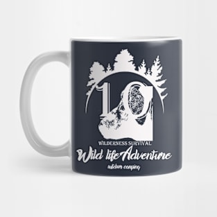 wilderness survival - wildlife adventure outdoor camping Mug